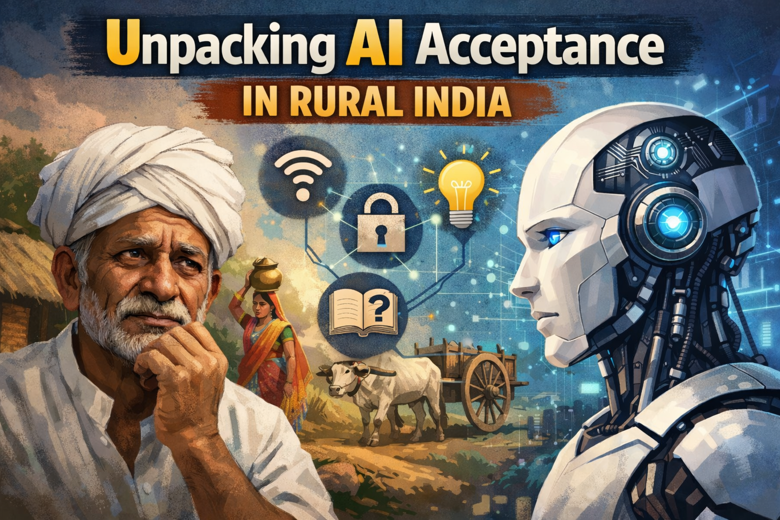 AI Acceptance Challenges in Rural India's Future